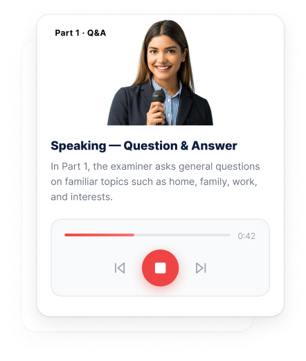 Personalized IELTS learning progress and study insights